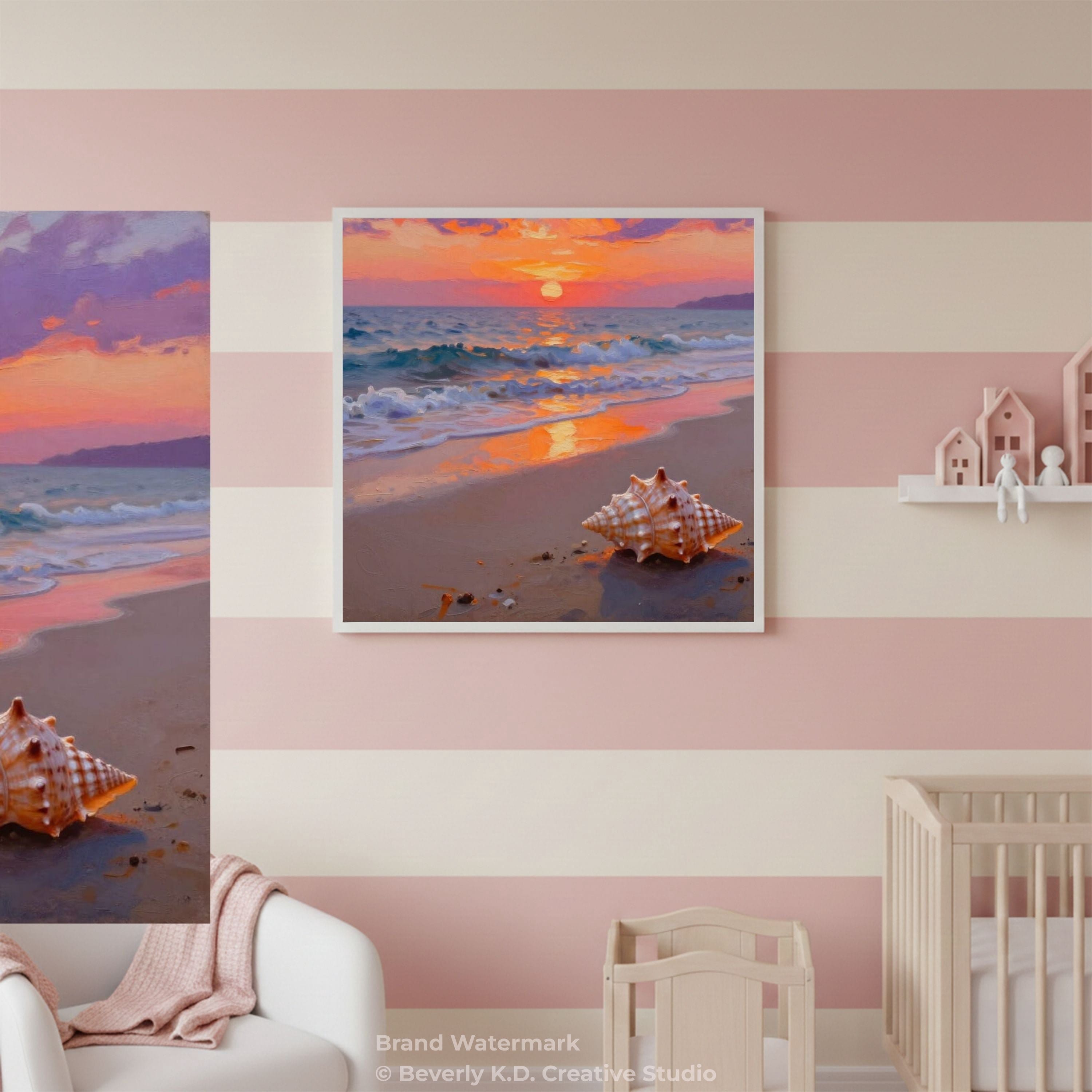 Coastal Sunset Shell